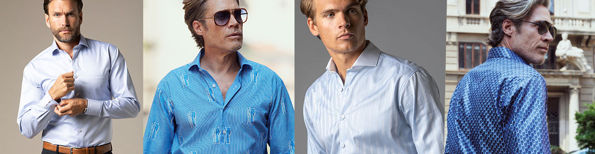 DEN KLASSISKA BL SKJORTAN  - SNYGG OCH EFTERFRGAD