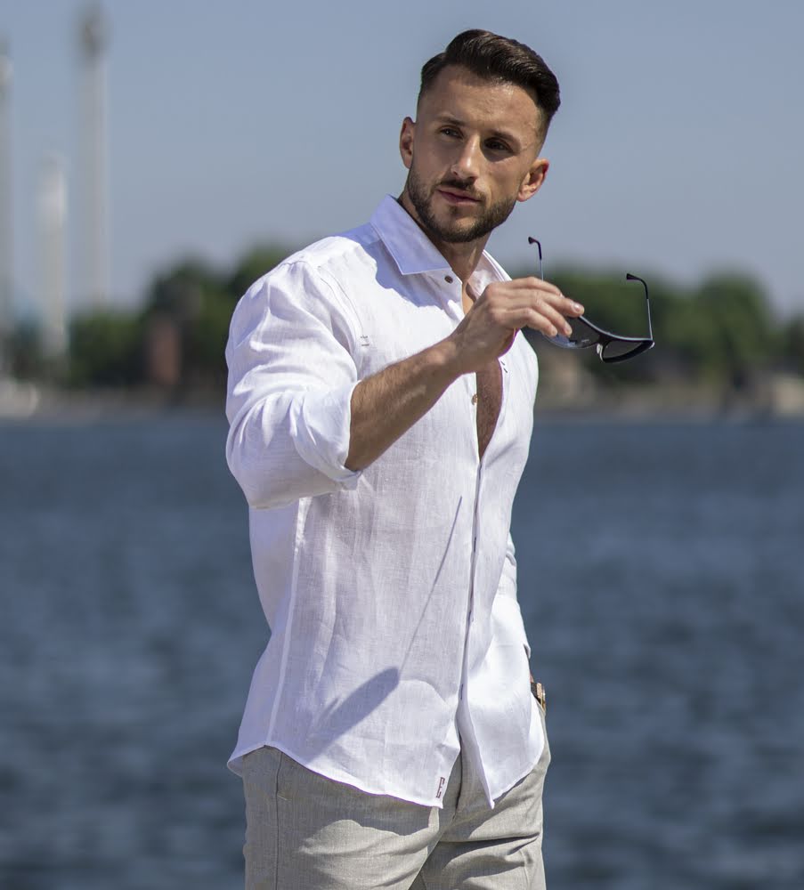 linneskjorta vit linneskjorta vit