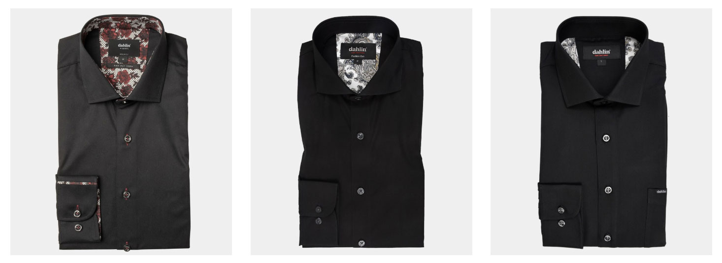 svart skjorta skjortor