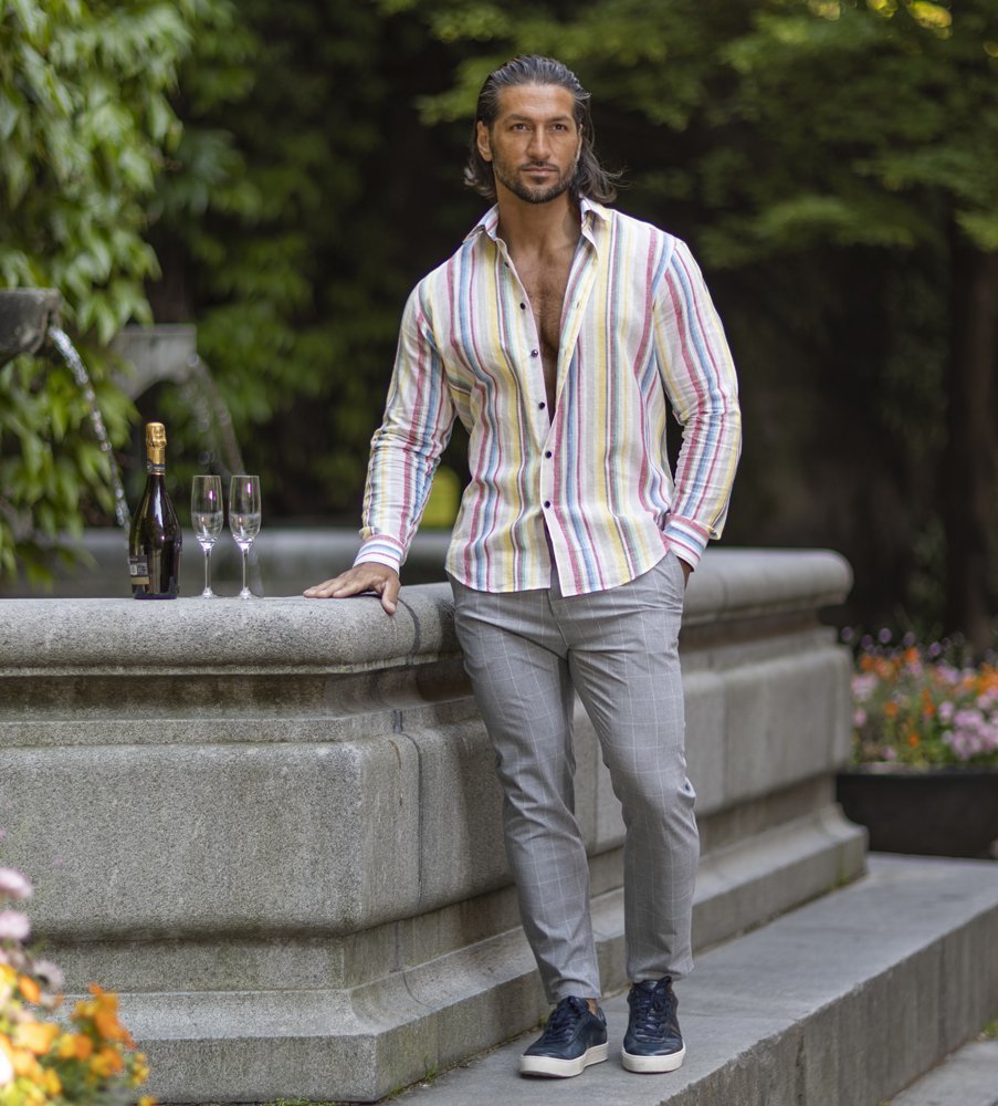 En randig skjorta för herr - tips för att bli framgångsrik Randig skjorta för herr - tips för att bli framgångsrik